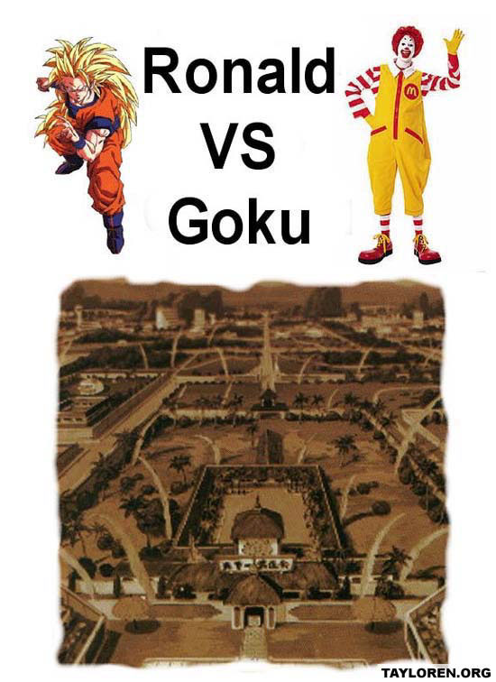 Ronald vs Goku