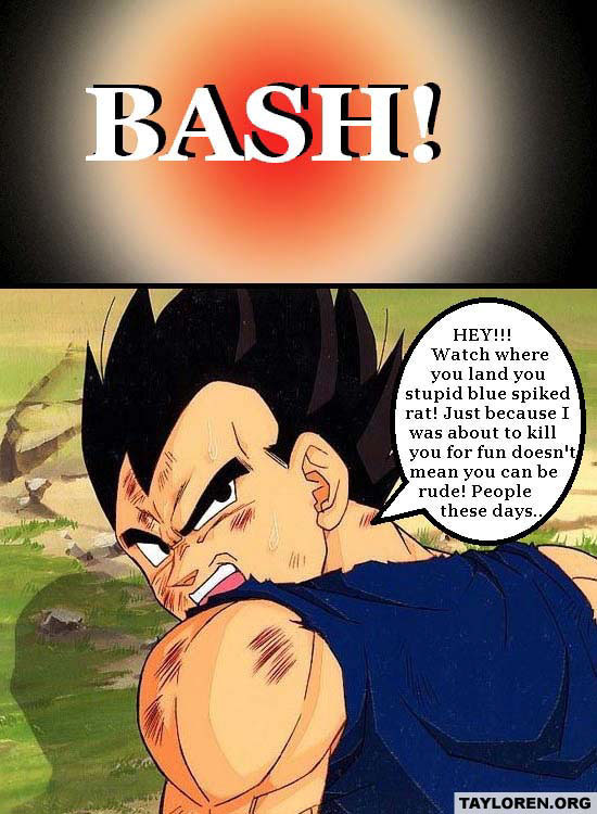 Vegeta vs Sonic