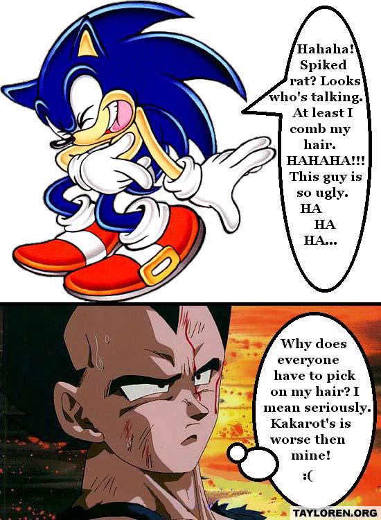 Vegeta vs Sonic